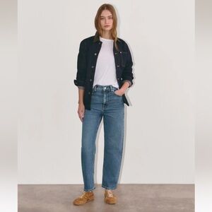 Everlane Way-High Jean Folsom Blue Size 25 Regular